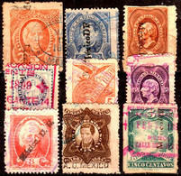 Mexico -330- OLD TAX STAMPS - Quality In Your Opinion. - Mexico
