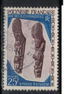 POLYNESIE            N°  YVERT  56 (2)  OBLITERE     ( OB    06/ 08 ) - Used Stamps