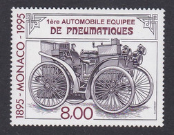Monaco 1995 1999 ** Centenaire Automobile équipée De Pneumatiques - Unused Stamps