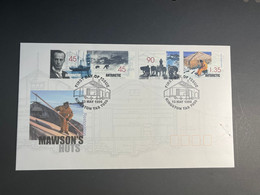 (1 Oø 28) Australia FDC - AAT Mawson's Huts (1999) - FDC