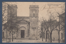 LAVARDAC -  L' Eglise - La Grand Rue - Lavardac