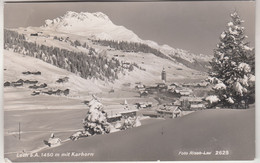 C3769) LECH A. Arlberg Mit Karhorn - Verschneite Häuser ALT 1953 - Lech