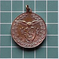Medal Plaque Plakette PL000175 - Gymnastics Sokol Austria Hungary Croatia Hrvatska Zagreb 1906 - Gymnastiek