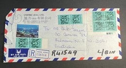 (1 Oø 28) Hong Kong REGISTERED Letter Posted To Australia - 1984 - Otros & Sin Clasificación