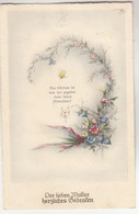 C3799) Muttertag - Der Lieben MUTTER Herzliches Gedenken - Blumen SCHMETTERLING 1954 - Fête Des Mères
