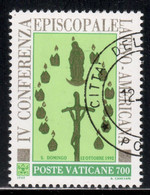 Vatican 1992 Mi# 1070 Used - 4th General Conference Of The Latin American Episcopacy - Usati