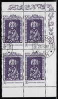 Vatican 1997 Mi# 1209 Used - Block Of 4 - St. Adalbert - Used Stamps