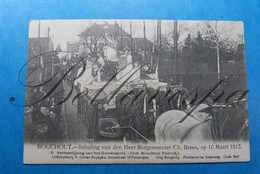 Bouchout Inghaling Burgemeester C. Brees 10 Maart 1912 Duivensport Praalwagen Club Bouchout Vooruit. N°6 - Böchout