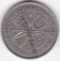 Grande Bretagne. One Florin 1936. George V , En Argent - J. 1 Florin / 2 Shillings