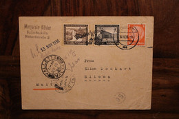 1936 Tas Sliema Valletta Malta La Valette Malte Germany Flugpost Air Mail Cover Dt Deutsches Reich Allemagne - Covers & Documents