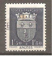 FRANCE Y&T N° 558 : "2ème Série Armoiries De Villes" - Cachet Rond - Oblitérés - 1941-66 Escudos Y Blasones