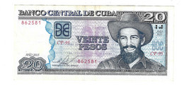 *cuba 20 Pesos  2015  Km  122j - Cuba
