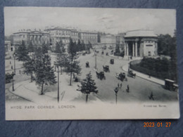 HYDE PARK CORNER - Hyde Park