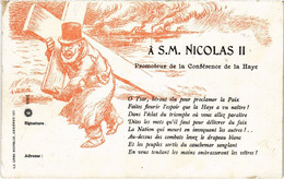 PC S.M. NICOLAS II CONFERENCE DE LA HAYE RUSSIAN ROYALTY SANTA CLAUS (a33796) - Nikolaus