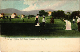 PC GOLF, USA, PA, DELAWARE WATER GAP, GOLF LINKS, Vintage Postcard (b45427) - Golf