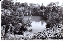 CPSM ROCHEFORT EN TERRE LE LAC BLEU DE GUENFOL ANCIENNES ARDOISIERES - Rochefort En Terre