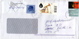 Brief Von 4030 Linz An Der Donau Mit 100 Cent Mischfrankatur 2023 - Storia Postale
