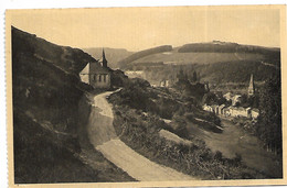 L120D1005 - La Roche En Ardenne - Chapelle Ste Marguerite Et Eglise - Fond De Goëlle - La-Roche-en-Ardenne