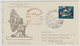 Germany Raketen Post, Rocket Mail 1963 Cuxhaven Sahlenberg Hohenflugversuche - Briefe U. Dokumente