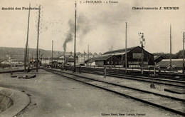 FROUARD USINES SOCIETE DES FONDERIES CHAUDRONNERIE J. MUNIER VOIES CHEMIN DE FER 1914 - Frouard