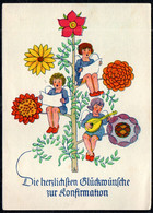 G1327 - Glückwunschkarte Kinder - Hastei Verlag Chemnitz Adelsberg - Communion