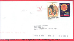 SAN MARINO 2010 - St.Post.078 - Busta Ordinaria "EUROPA" - Vedi Descrizione - - Lettres & Documents
