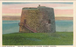 Une Des Tours Martello, Quebec, Quebec One Of The Martello Towers - Québec - Les Rivières