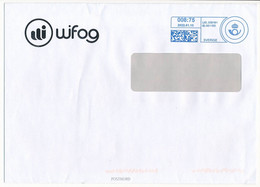 Domestic Meter Cover / Freistempel, Wifog - 13 January 2022 - Cartas & Documentos