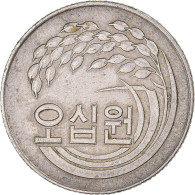 Monnaie, Corée Du Sud, 50 Won, 1974 - Korea (Zuid)