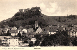 Lenzburg, Teilansicht Mit Bahnhof, Um 1910/20 - Other & Unclassified