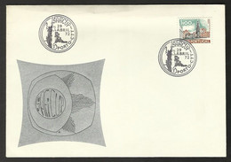 Portugal Cachet Commémoratif Saficup 1972 Tour Dos Clerigos Porto Event Postmark Clerigos Tour Oporto - Annullamenti Meccanici (pubblicitari)