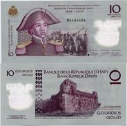 HAITI       10 Gourdes       P-279a       2004 / 2013 (2016)        UNC - Haiti