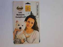 FRANCE PRIVEE 5U  GN459 CESAR FACE BICHON UT COTE 25€ RARE - 5 Unités