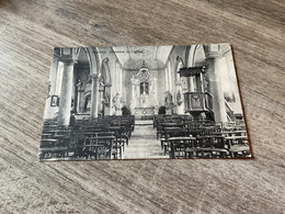 CP Ancienne De Mellery : Intérieur De L’église (1912) - Villers-la-Ville