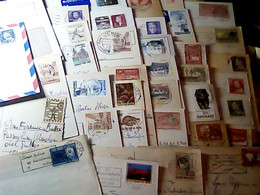 35 CARD LETTRE  STAMP TIMBRE SELLO FRANCOBOLLI DANIMARCA DANMARK   160gm   JF7931 - Luchtpostzegels