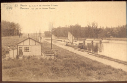 Cpa Menin  Bateau  1925 - Menen