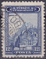 Turquie YT 761 Mi 902 Année 1930 (Used °) Forteresse D'Ankara - Gebraucht