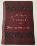 Presentoir - Broderies Soie Japonaise - GENEVE - M & G Dreyfus - Boîtes