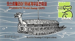 KOREA NORTH (DPR), 1999, Booklet 68, Australia 99: Turtle Boat - Korea (Nord-)