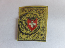 Rayon Ll Croix Non Encadrée 1850  Cote 200.- Frs - ...-1845 Préphilatélie