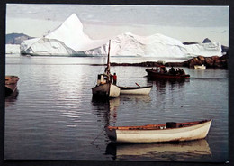 Greenland 1981 Cards  ICE ON THE GREENLAND COAST 16-11-1981 DUNDAS   ( Lot 665) - Groenland