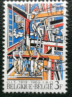 België - Belgique - C4/62 - (°)used - 1969 - Michel 1550 - Internationale Arbeidsorganisatie - Used Stamps
