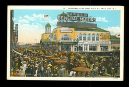 U.S.A New Jersey Atlantic City Exhibition General Motors Boardwalk And Steel Pier - Atlantic City
