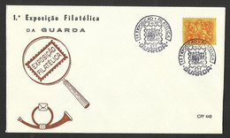 Portugal Cachet Commémoratif  Expo Philatelique Guarda 1970 Event Postmark Philatelic Expo - Sellados Mecánicos ( Publicitario)