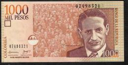 COLOMBIA P456l  1000 PESOS   18.8.2009   UNC. - Colombia