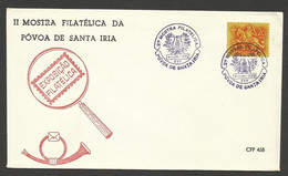 Portugal Cachet Commémoratif  Expo Philatelique Póvoa De Santa Iria 1970 Event Postmark Philatelic Expo - Postal Logo & Postmarks