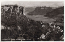 STREITBERG MIT RUINE NEIDECK - FRANK - SCHWEIZ - CARTOLINA FP SPEDITA NEL 1932 - Weil Am Rhein