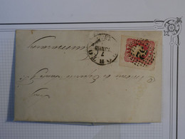 BN1  PORTUGAL BELLE LETTRE  RR  7 JUN.1860  PORTO A GUIMANARY ? ++AFFRANCH.INTERESSANT++ + - Storia Postale