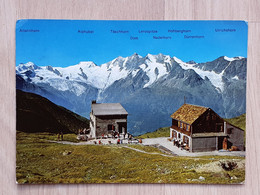 Ansichtskarte - Schweiz - Wallis - Saas Grund -  Weissmieshütte - Saas-Grund