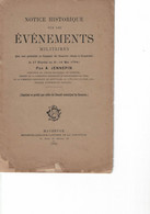 Cousolre. Evénemant Militaires 16 Mai 1794. A. Jennepin - Non Classificati